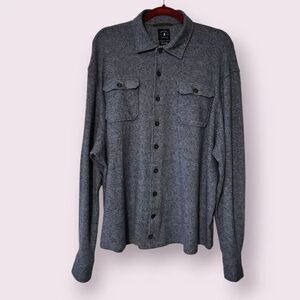 Johnnie-O Carl Stretch Flannel Lodge Wrinkle Resistant Shirt Top Shelf Mens XXL